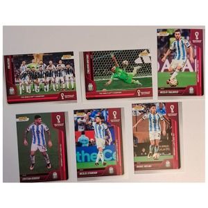 Argentina Team Set 2022 FIFA World Cup Champions 12-Card Panini Instant /2323